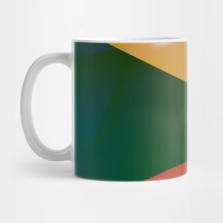 red blue green texture art Mug